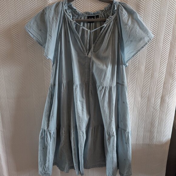 GAP Light Blue Mini Dress - Picture 2 of 16